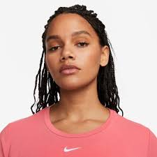 Nike Dri-Fit One Luxe STD Maglietta Donna Arancione