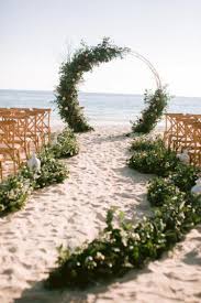 Circular Wedding Ceremony Backdrop Idea My Sweet Engagement Outdoor Wedding Ceremony Backdrop Beach Wedding