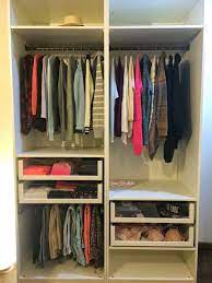 hemnes دولاب ملابس مع بابين إنزلاقية صباغ أبيض 120x197 سم ikea