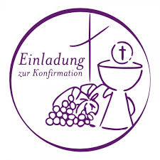 Holzstempel Einladung Zur Konfirmation O 40 Mm Stempel Fabrik De