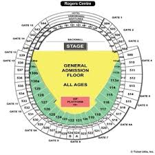 Rogers Centre Seating Charts