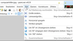 Nutzen sie programme wie paint oder irfanview. Paint Net Bild Verkleinern Zuschneiden Drehen Spiegeln