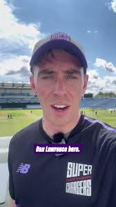 Lawrence has landed at Headingley 💜 💪, Purple sure suits you, Dan 🙌