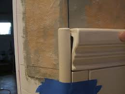 White ceramic chair rail wall tile comes in a brilliant white color and features a high sheen and a uniform appearance in tone to incorporate a stylish aesthetic into your wall or countertop installation. Tile Questions Return On Chair Rail