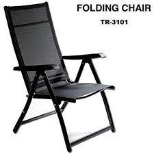 Heavy Duty Durable Adjustable Reclining Folding Chair Outdoor Indoor Garden Pool 1 To View Further For T Folding Chair Patio Chairs Plastic Folding Chairs