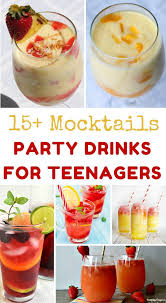 30 Mocktails Recipes For Teenagers Non Alcoholic Beverages Mocktail Recipe Non Alcoholic Drinks Christmas Drinks Alcohol Recipes
