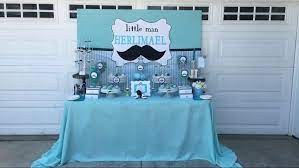 Mustache Baby Shower Baby Shower Party Ideas Photo 6 Of 10 Mustache Baby Shower Baby Shower Mustache Bash Baby Shower