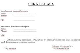 Contoh surat wakil via fotos.etrr.com.br. Contoh Surat Memberi Kuasa Kepada Wakil Jpj Bagikan Contoh Dokterandalan