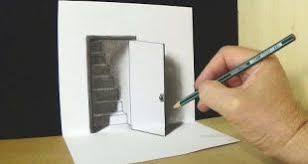 Sehr Leicht So Zeichnen Sie 3d Loch Treppen Fur Kinder Anamorphotische Illusion 3d Dre Easy 3d Drawing 3d Art Drawing 3d Drawings