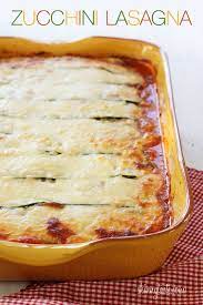 Zucchini Lasagna Recipe Recipes Food Low Carb Recipes