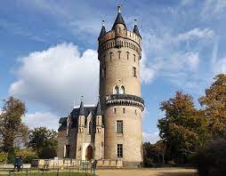 der flatowturm im park babelsberg potsdam berliner umland brandenburg