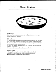 Moon Craters Space Theme Craft Early Childhood Curriculums Aluminum Pie Pans Space Theme