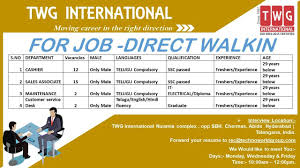 Twginternational Moving Career In The Right Direction For Job Directwalkin Cashier Salesassociate Maintenance C Safety Training Health And Safety Job
