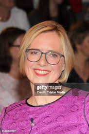 Ursula Ott during the "Markus Lanz" TV show