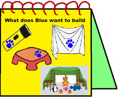 Clues From What Does Blue Want To Build Blues Clues Blue S Clues Clue