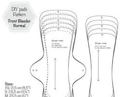 Normal Flow Menstrual Cloth Pads Pdf Sewing Pattern In 2020 Cloth Pads Reusable Menstrual Pads Cloth Pad Pattern