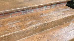 More popular than iron railings that are prone to rust, wood railings are easy to install, remove, and repair. Stone Concrete Steps
