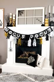 Modern, glam goth & classic. Glam Halloween Mantel Ideas Hey Let S Make Stuff