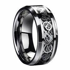 D Amp J Jewelry Stainless Steel Celtic Dragon Men S Wedding Band Engaement Ring Size 8 Str15 Rings For Men Rings Mens Wedding Bands Celtic Wedding Rings