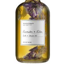 Buy Provence Beauty Bath And Shower Oil Lavender And Lilac 8 Fl Oz Cleansing And Softening Jojoba Almond And Vitamin E Oil Lathering Massage In The Shower Online In Indonesia B086fw9fv4