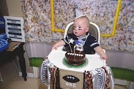 Theme Simple 1st Birthday Party Ideas For Boys Ready Set Party Big G Turns 1 Football Party Project Nursery 1st Boy Birthday Boys First Birthday Party Ideas Boys 1st Birthday Party Ideas