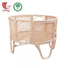 rattan doll crib sku m00347 wholesale viettime craft jsc doll crib rattan small footstool