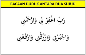 Saat duduk iftirasy adalah momentum terlama kita berdoa kepada allah swt. Bacaan Sholat Ketika Duduk Antara Dua Sujud