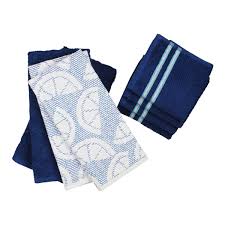 Tea towels of kitchen, sold by set of 3, to use as hand towels or to wipe dishes.they are made in provence, in beautiful cotton fabric (100%) jacquard woven.they are of 20 x 28 inches dimensions, and machine washable. Freshee Kitchen Towel And Dishcloth Set With Antimicrobial Treatment Costco