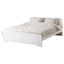 Askvoll Cadre De Lit Blanc 140x200 Cm Ikea White Ikea Bed Ikea Bed Ikea Bed Frames