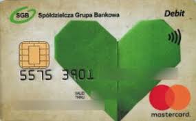 For the safety of our associates and other customers, we are requiring masks to be worn. Bank Card Green Heart Sgb Gospodarczy Bank Wielkopolski Poland Col Pl Mc 0389