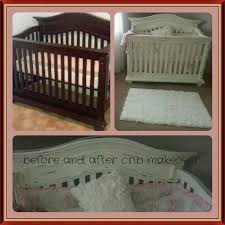 Chalk Paint Crib Makeover Crib Makeover Painting A Crib Cribs