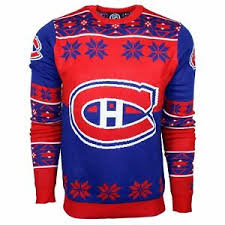 Shop montreal canadiens apparel and gear at fansedge.com. Offiziell Lizenzierte Nhl Montreal Canadiens Manner Ugly Christmas Sweater Kleine Ebay