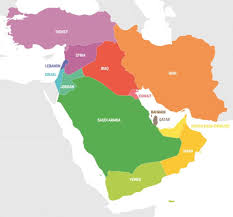 Un mapamundi político es aquel que aborda la división del mundo indicada por sus masas terrestres, naciones y capitales. Asia Occidental Mapas Y Mas Informacion Sobre Oriente Medio