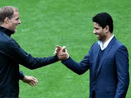 Germain über belgrad in der champions league nachgeholfen? Psg Boss Nasser Al Khelaifi Nennt Thomas Tuchel Besten Trainer Der Welt