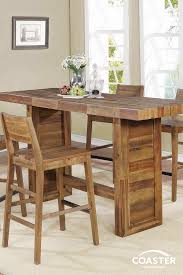 Gorgeous Rustic Bar Set Wood Bar Table Bar Table Dining Table In Kitchen