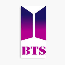 Bts logo, pin kuba szczesiak png bts bts tattoos. Bts Logo Purple Wall Art Redbubble
