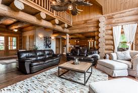 Our Luxury Log Home Chalet Located At Fiddler Lake Resort In The St Sauveur Morin Heights Surroundings In The Heart Of The Cabin Decor Log Homes Residences