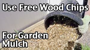 Do you use wood chips for your landscaping or garden? Free Wood Chips For Mulch How To Save Money Making Gardening Easier