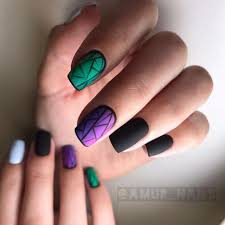 50 lovely geometric nail art design ideas 1. 17 Awesome Geometric Nail Art Designs You Will Fall In Love With With Fashion
