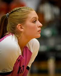 Senior #2 Sophia Cooley! Sophia's favorite volleyball memory is “last year  when we rode the bus to our game against Lincoln. We were blasting music  and messing around when Abby slapped me