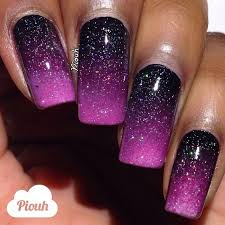 Black And Light Pink Ombre Nails 22 Spectacular Nail Art Design Ideas With Fresh Colors World Inside Pictures Purple Ombre Nails Nail Designs Nail Art Designs