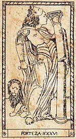 Brute force won't get you where you want to go. Strength Tarot Card Wikipedia