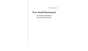 A small diner with an even smaller mustang. Your Small Restaurant The Bistro Cafe Diner Practical Business Plan Mbengeranwa Allen Amazon De Bucher