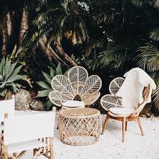 Outdoor Bohemian Space Wicker Outdoor Furniture Gravel Patio Summer Furniture Patio Decor Backyard Diy Projects