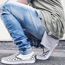 Cqkgamovyaavjlk Vans Outfit Men Vans Shoes Outfit Slip On Outfit