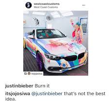 Justin bieber apologized to jojo siwa on twitter after insulting her new car and causing all kinds of drama—find out how she responded here. Justin Bieber Drags Jojo Siwa S New Car Hollywood Onehallyu