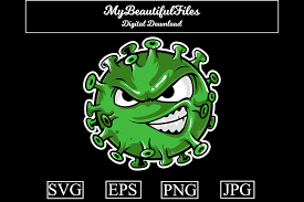 Download Virus Cartoon Illustration Graphic By Mybeautifulfiles Creative Fabrica SVG Cut Files