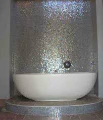 Iridescent Glass Tiles Look Like Waterfall Mosaic Bathroom Tile Glass Mosaic Tiles Bathroom Iridescent Glass Tiles