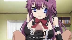 Porn anime maid