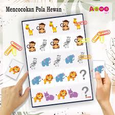 Pngtree menyediakan unduhan gratis png, gambar png, latar belakang dan vektor. Halaman Download Mencocokan Pola Hewan Paper Klip Puzzle Binatang Montessory